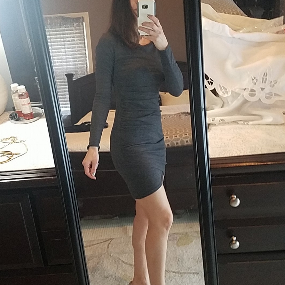 LEITH SIDE GATHERED DRESS - Picture 2 of 4